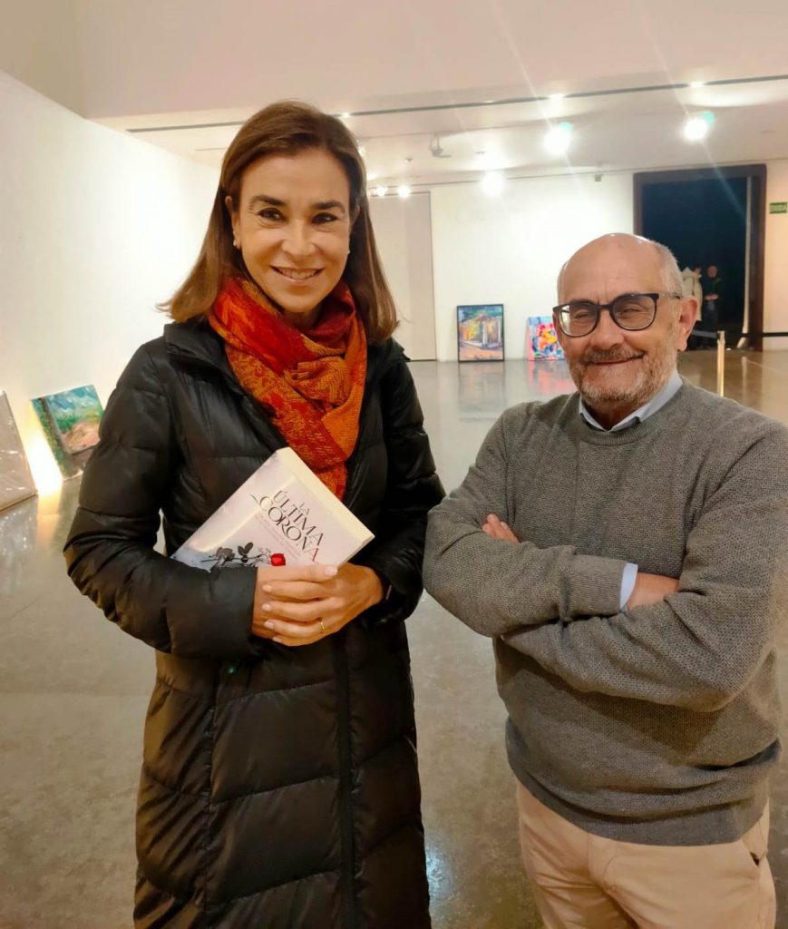 Carmen Posadas y Ricardo J. Montés, juntos en Ontinyent 2-3-23